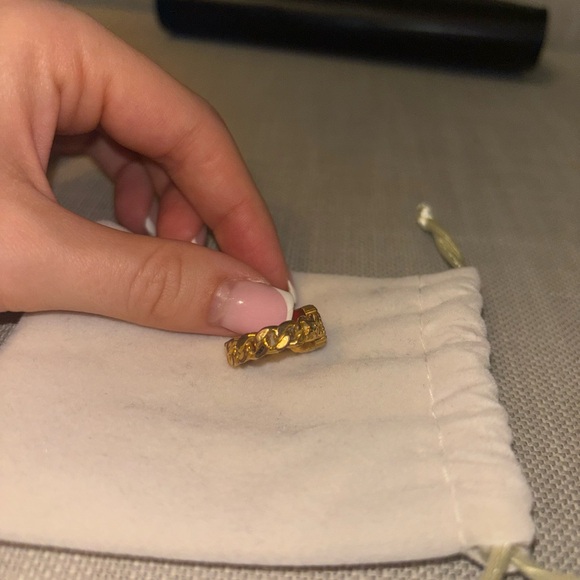 DIOR CD ring in gold - Picture 3 of 4